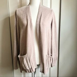 Cozy Chenille Open Front Cardigan Sweater 🤍Seven7